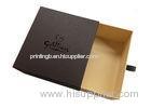leather belt Recycled Cardboard Gift Boxes , drawer gift box