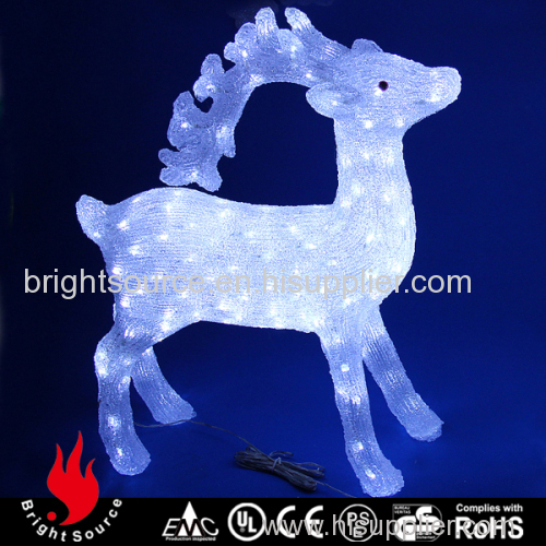 acrylic lights standing deer