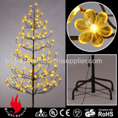 Yellow Flowers Outdoor Led Christmas Tree