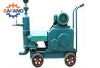 Single cylinder piston grouting pump