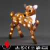 led sculpture brown sika deer
