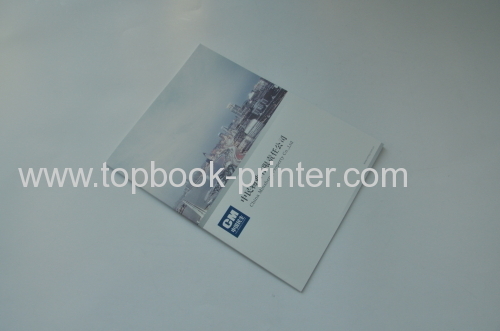 250gsm matt lamination cover clothing pamphlet softcover book