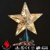 Star christmas tree topper warm white led