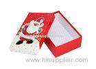 Christmas Gift Box Santa Claus Pasted Cardboard Gift Box For Christmas