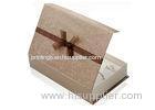 Magnetic Cardboard Box Foam Insert Fancy Paper Jewelry Ring Display Box