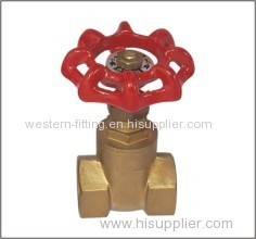 Brass Gate Valve Gate Valve Mechanical Polishing Surface