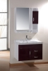 80CM PVC bathroom cabinet wall hung cabinet vanity for sale