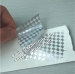 Silver Checker Board warranty void if tampered vinyl stickers