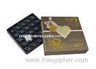 hot stamping Recycled Cardboard Gift Boxes with plastic tray insert