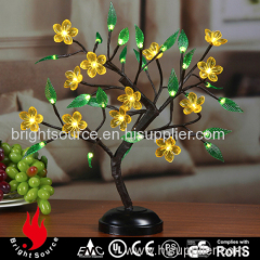 Lighted night blossom bonsai