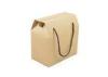 Food Grade OEM Kraft Paper Lunch Packaging Box With String