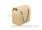 Food Grade OEM Kraft Paper Lunch Packaging Box With String