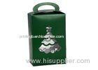 Small Eco Gift Paper Packaging Boxes With Handles Printing , Eco-friendly