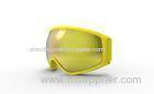 Mirror Coating Yellow Snow Goggles Snowboard Goggles and Eyewear with Ventilation