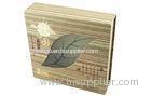 Grey Smart Cardboard Tea Gift Boxes / Recycled Plastic Boxes For Gift