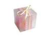 Small Clear Plastic Boxes For Wedding Favors Frosted PVC Gift Boxes