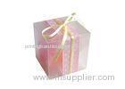 Small Clear Plastic Boxes For Wedding Favors Frosted PVC Gift Boxes