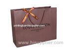 Shock Resistance Colored Paper Bags With Handles / Bow