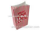 Food Grade Grease proof 80gsm Popcorn Paper Bag For Theatre