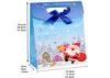 Christmas Paper Gift Bags With Logo Printe Self Adhensive Santa Claus Bag For Gift