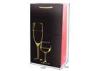 Gift Wine Paper Gift Bags With Handles / Colorful Printing