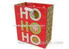 fashionable gift Colored Paper Bags With Handles , Matte lamination