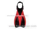 Unique EVA TPR Freediving Fins Open Heel Fins with Adjustable Strap