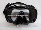 Adult Divers Mask Free Diving Goggles with Black Silicone Strap Soft Skirt