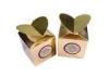 Small Recycled Cardboard Gift Boxes , Glossy Lamination Art Paper Auto-lock Box