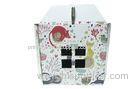 Recycled Cardboard Gift Boxes with CMYK Printing , Cardboard Box For Cats