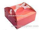 foldable Eco-friendly Custom Printed Paper Packaging Boxes With Handle