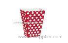 fashion polka Dot Popcorn Paper Packaging Boxes for shop gift package