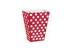 fashion polka Dot Popcorn Paper Packaging Boxes for shop gift package