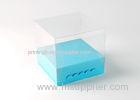 0.2mm - 0.35mm Clear Plastic Boxes , Transparent Plastic Chocolate Boxes With Bottom