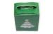 Double Faced White Tree Printing Small Christmas Gift Boxes With Auto Bottom