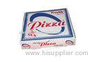Custom Square Corrugated Pizza Boxes Packaging With Kraft Paper 6 - 28 inch