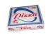 Eco friendly Corrugated paper White Pizza Packing Box , food grade