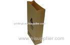 Recyclable Rectangle craft Paper packaging Bags for files / notebook