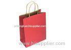 Recycled Paper Gift Bags With Handles , Twist handle kraft paper bag