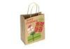 Pantone kraft Colored Paper Bags With Handles for shopping , Heat sealing