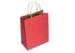 Eco - Friendly Recyclable Red Kraft Paper Packaging Bags For Shopping