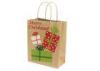 Multiwall Flexible Colored Paper Bags With Handles Kraft Shopping Bags