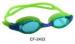 Green PC Lens Silicone Anti Fog Swimming Goggles Children Swim Mask with CE ISO