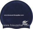 Black Professional Silicone Or Latex Swim Caps Ladies Swimming Hats For Long Hair