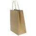 Brown Kraft Paper Bags With Handles , Kraft Paper Favor Bags For Packaging