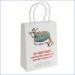 Environmental Shopping Printing Kraft Paper Grocery Bags With Handles