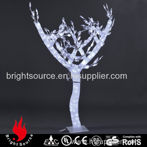 led sculpture white tree