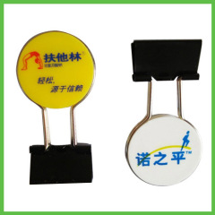 Round Plastic Binder Clips Paper Clips