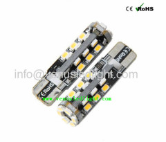 Canbus Error Free Pure White T10 W5W 192 168 194 Wedge 30 SMD 3020 LED Car Auto Parking Lights bulb Lamp