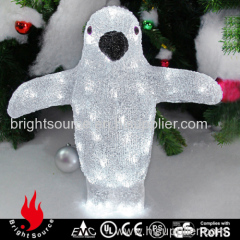 3D lighting white penguin